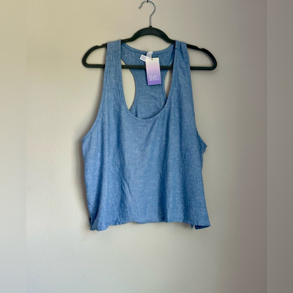 5/$25✨️ Target Light Denim Crop Top